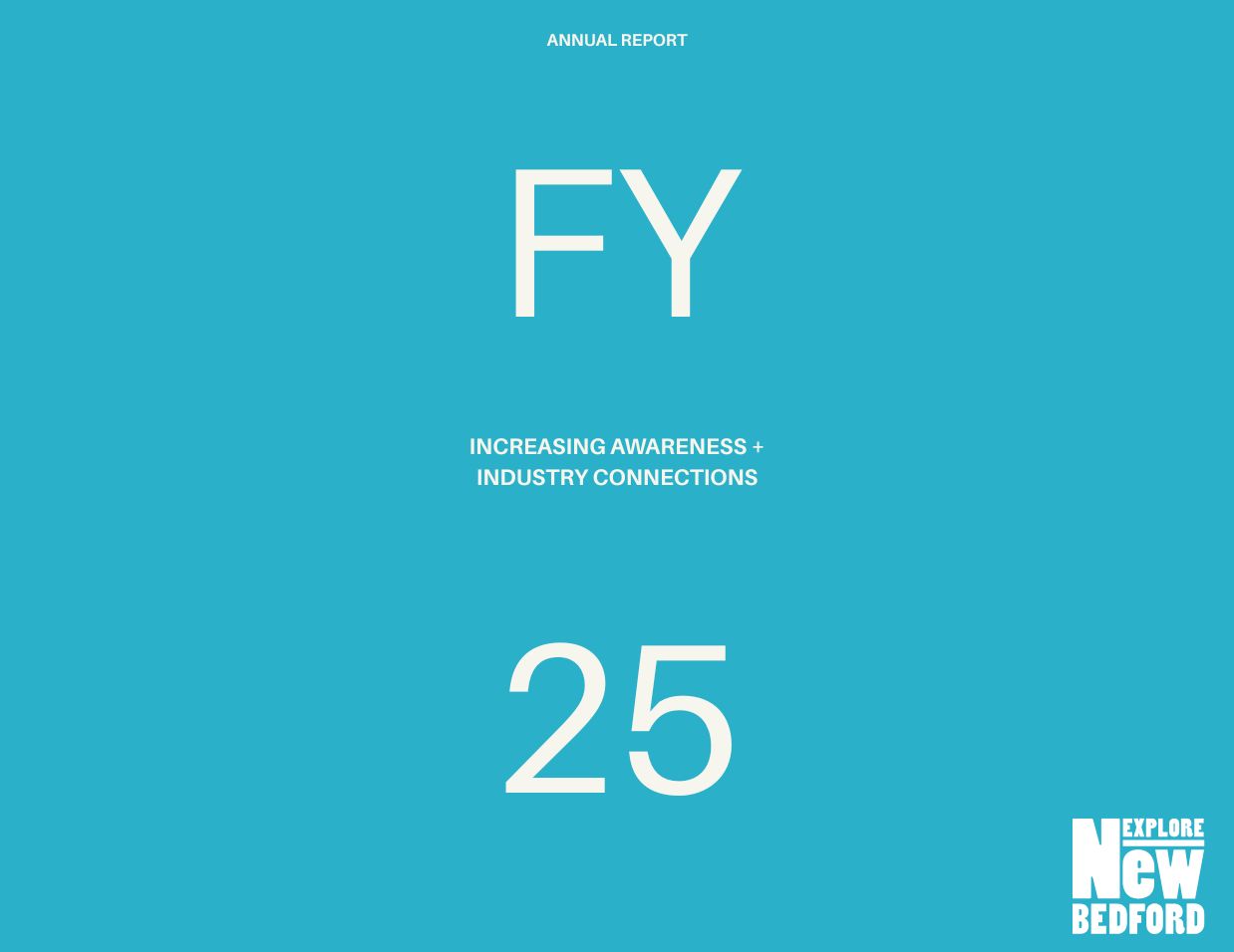 FY25 Annual Report Explore New Bedford