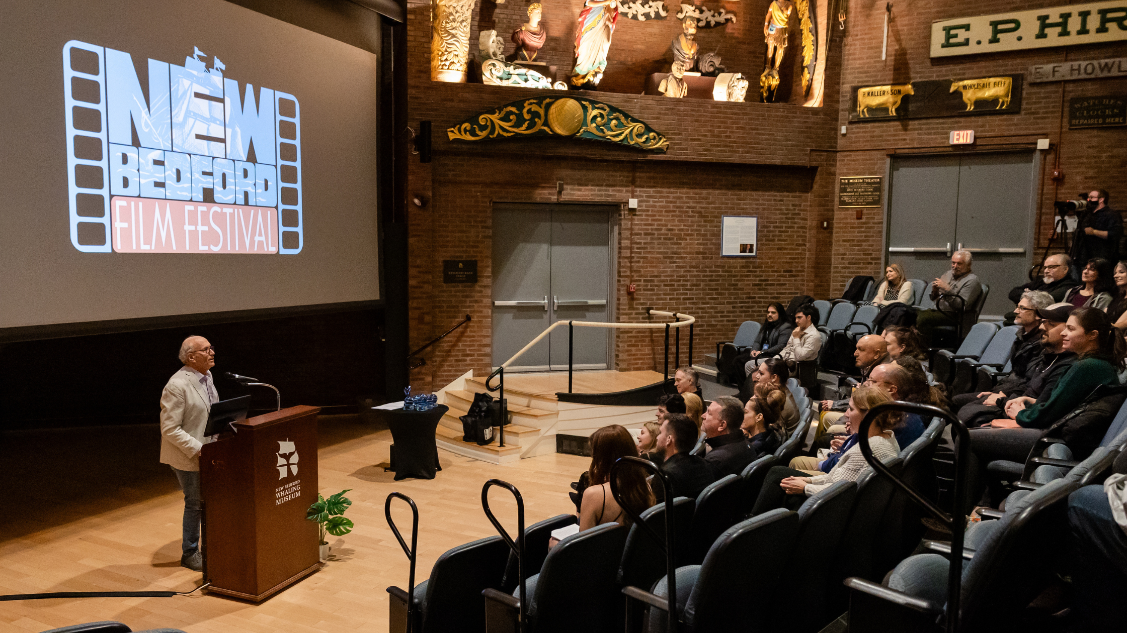 The New Bedford Film Festival screens films from all over the world each spring.