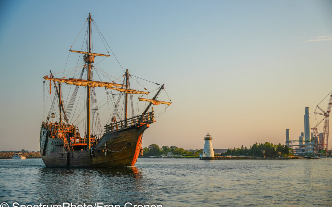 Visiting the Nao Trinidad in New Bedford